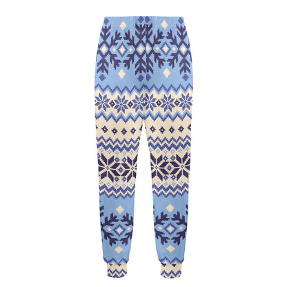 Nordic Pattern Print Design A03 Men's Casual Track Pants