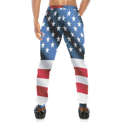American flag Classic Men's Sweatpants