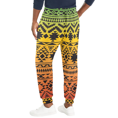 Rastafarian Pattern Print Design A04 Men's Casual Track Pants