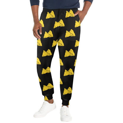 Nachos Pattern Print Design A02 Men's Casual Track Pants