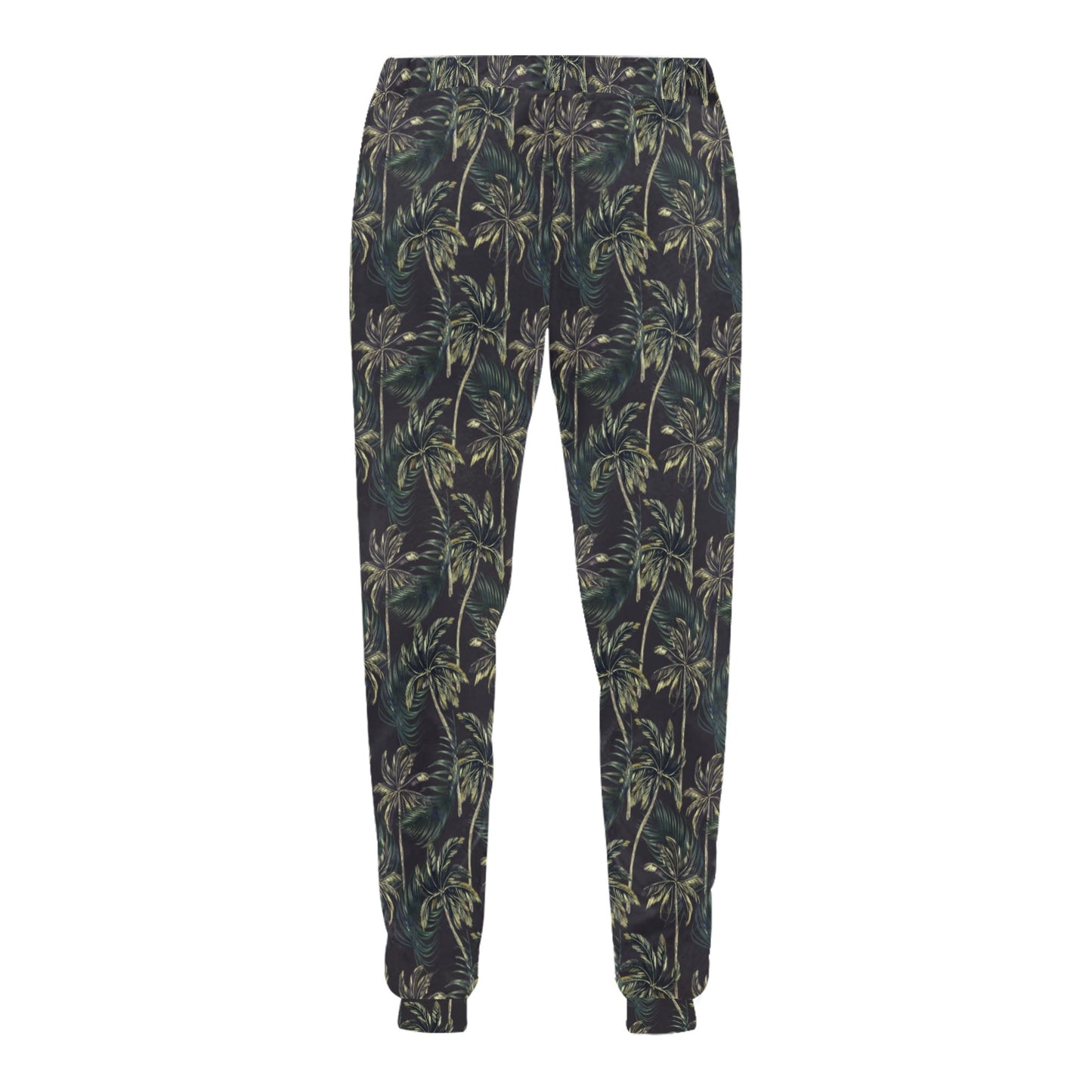 Palm Tree Background Design Print Men's Sweatpants