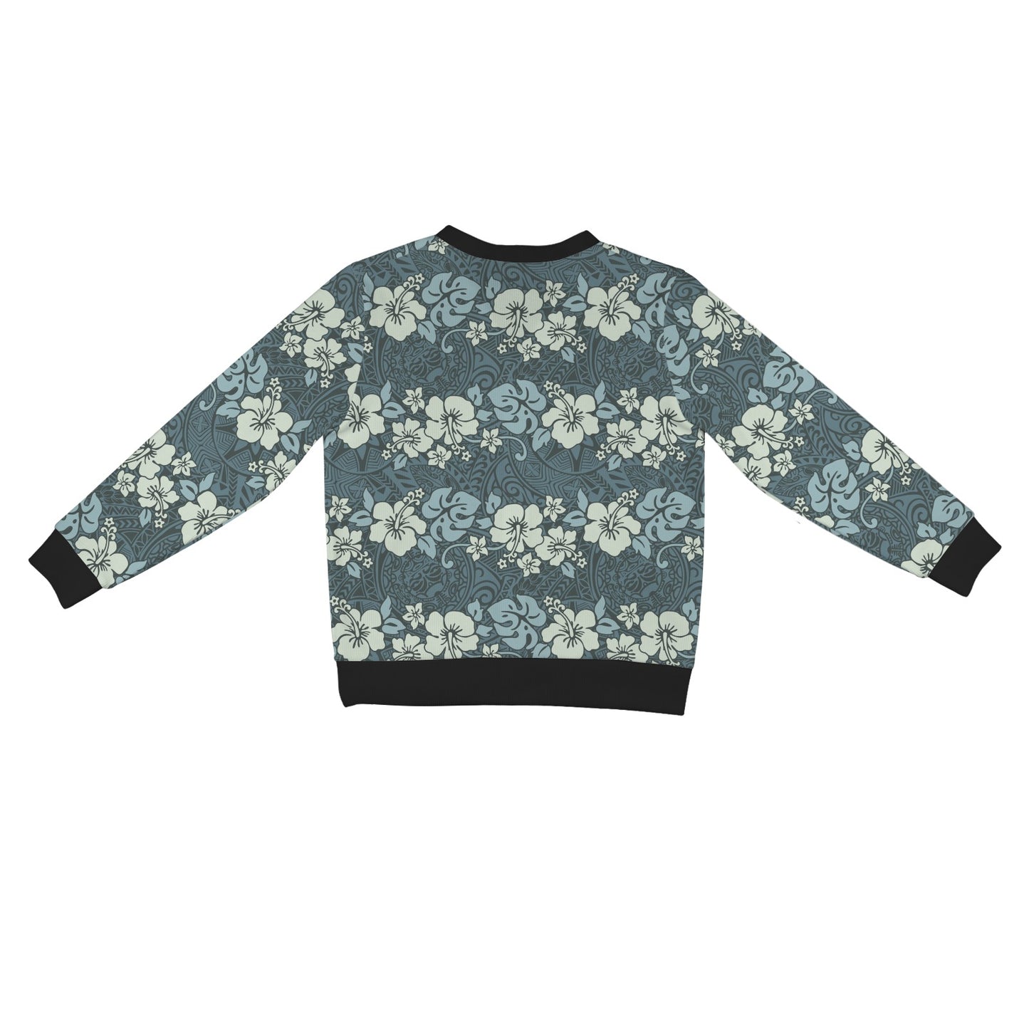 Flower Hawaiian Hibiscus Style Print Pattern Women's Cardigan