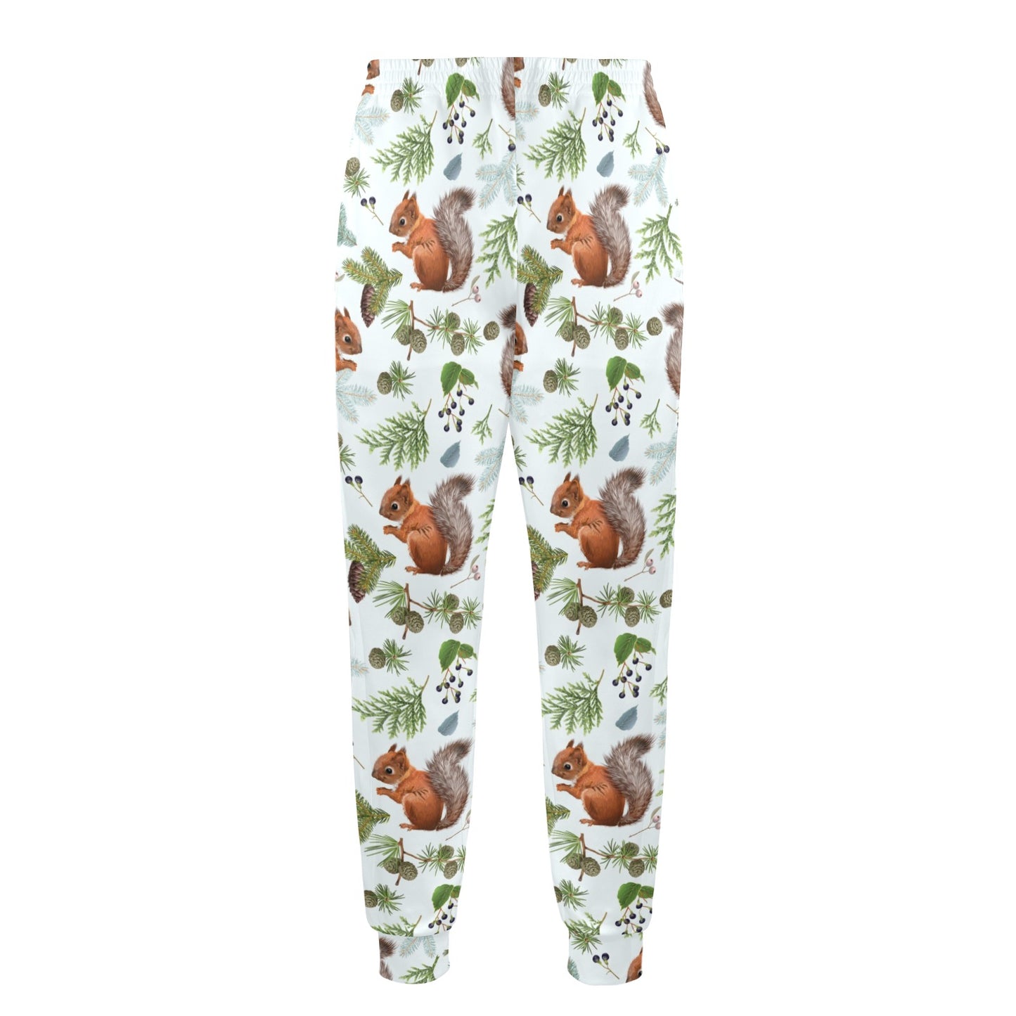 Squirrel Print Design LKS308 Men's Casual Track Pants