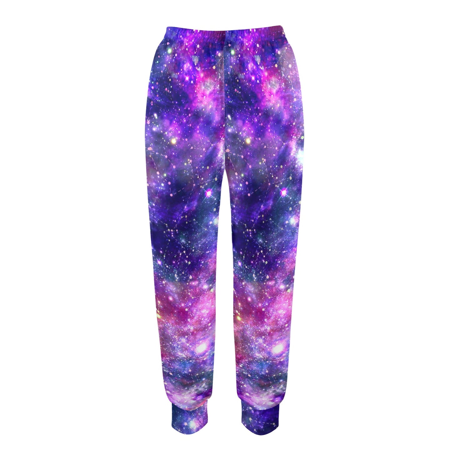 Galaxy Night Stardust Space Print Women's Casual Track Pants