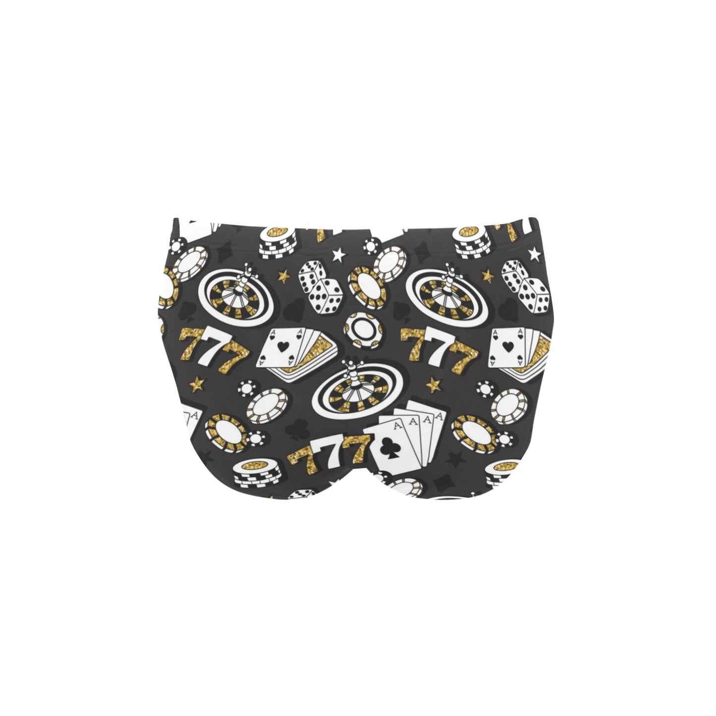 Casino Pattern Print Design 05 Men's Swimming Briefs