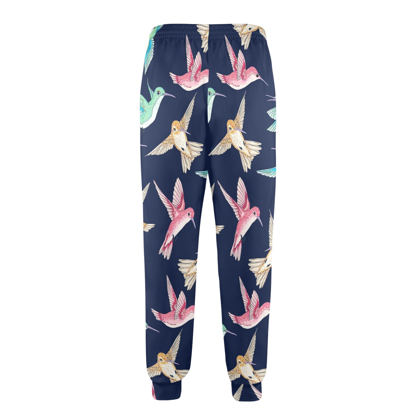 Hummingbird Cute Pattern Print Design 01 Men's Casual Track Pants