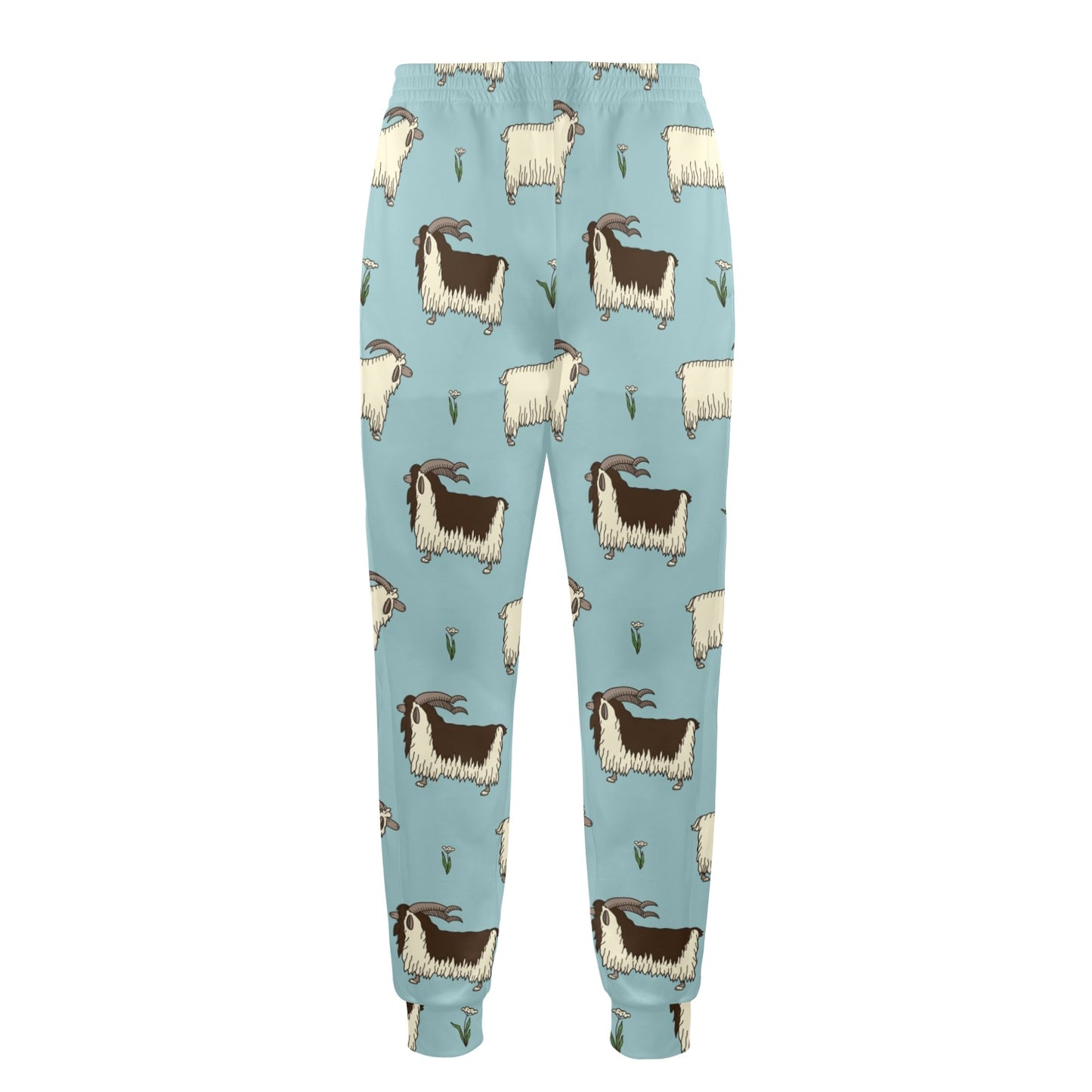Goat Pattern Print Design 02 Men's Casual Track Pants