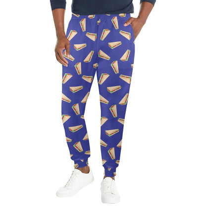 Sandwich Print Design LKS303 Men's Casual Track Pants
