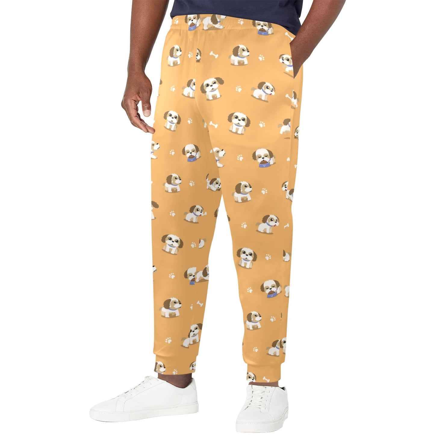 Shih Tzu Print Design LKS304 Men's Casual Track Pants