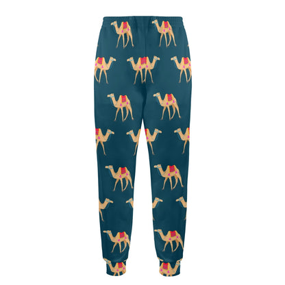 Camel Design Print Pattern JJ023 Men's Casual Track Pants