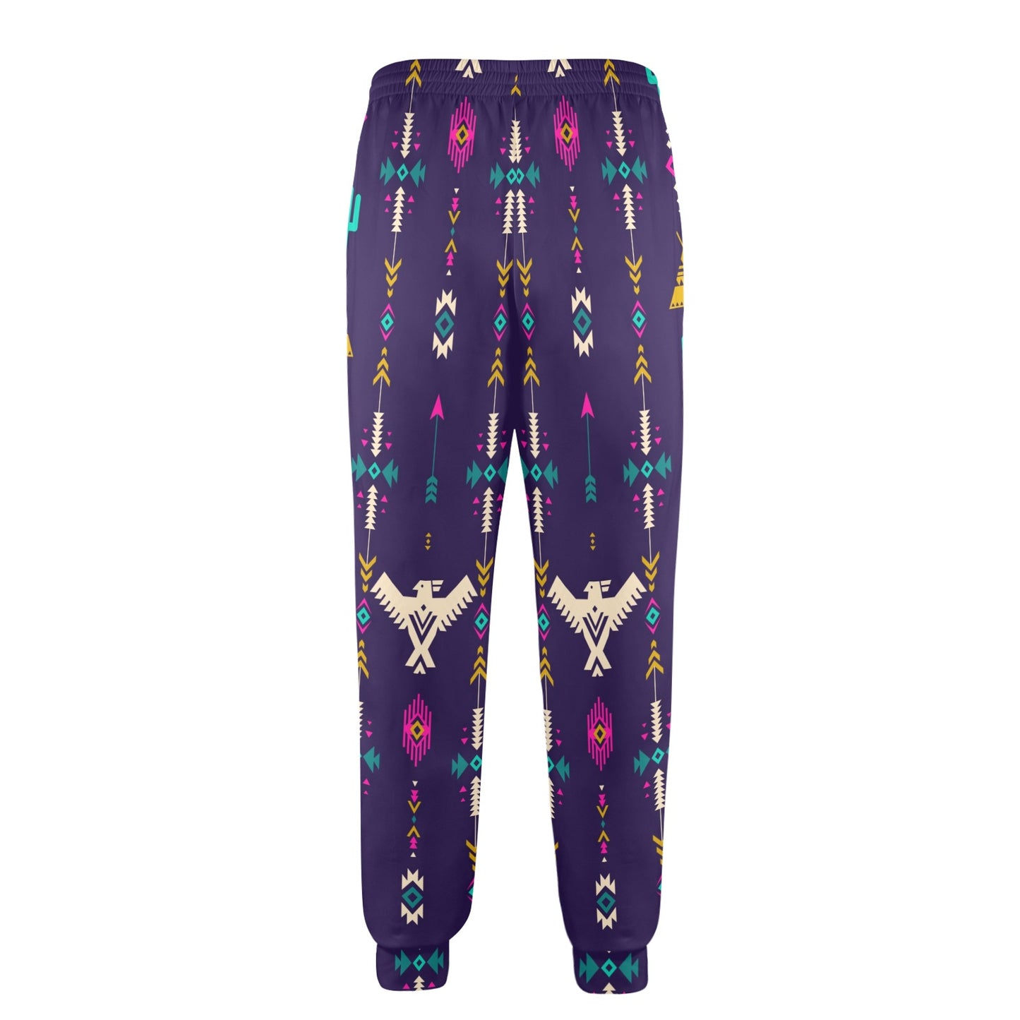Native American Eagle Indian Pattern Men's Casual Track Pants