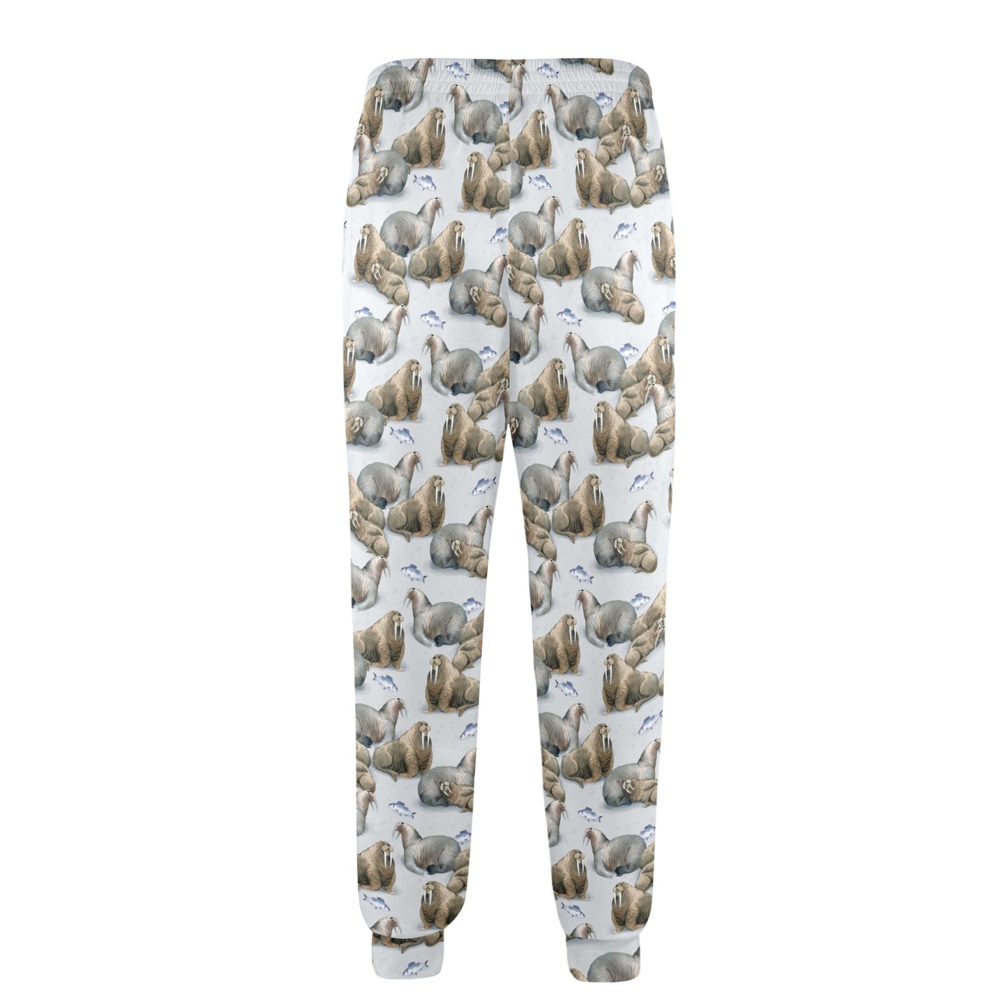 Walrus Print Design LKS401 Men's Casual Track Pants