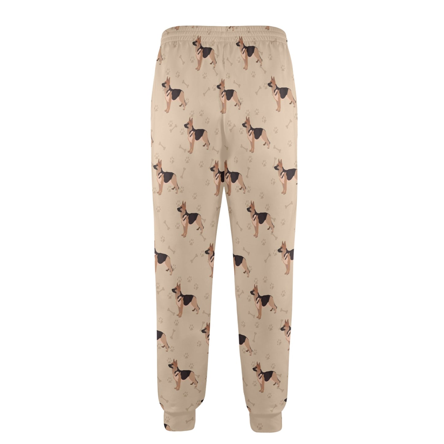 German Shepherd Design Print Pattern JJ0256 Men's Casual Track Pants