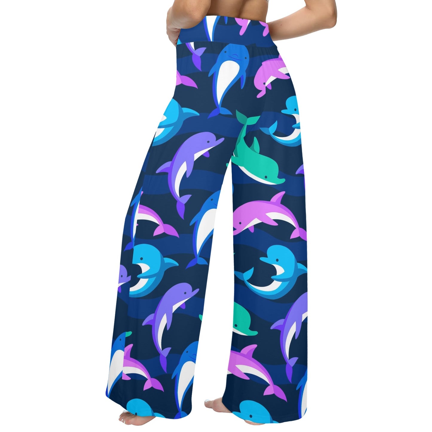 Dolphin Baby Women's Wide Leg Lounge Pants