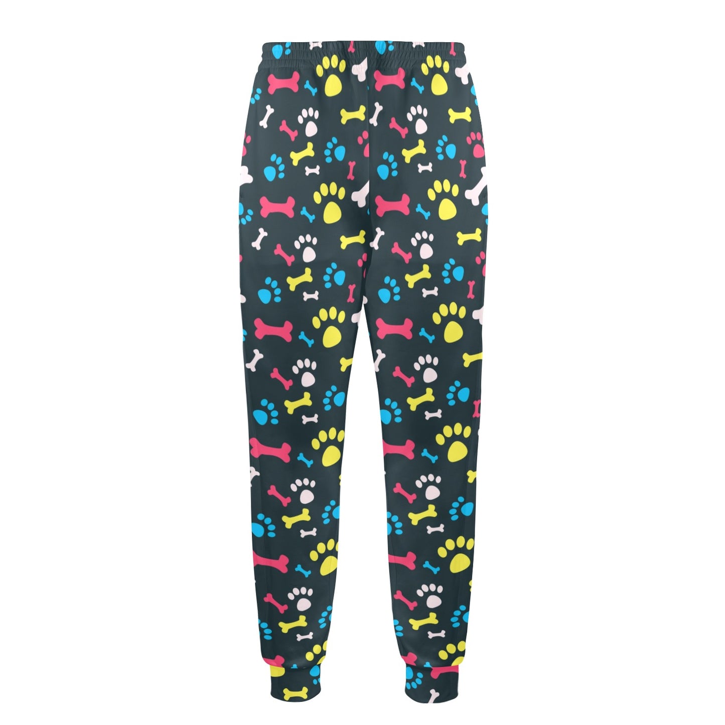 Paw Design Print Men's Casual Track Pants