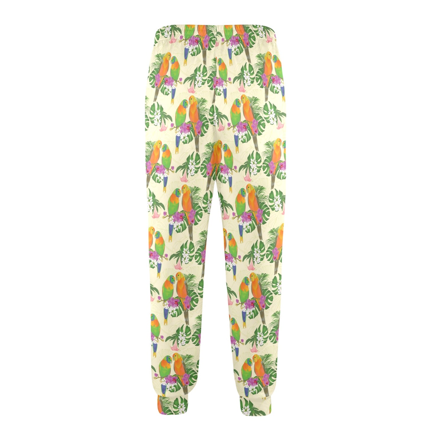 Conures Pattern Print Design 02 Men's Casual Track Pants