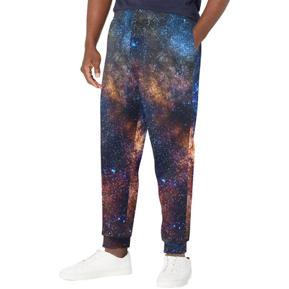Celestial Milky way Galaxy Men's Casual Track Pants