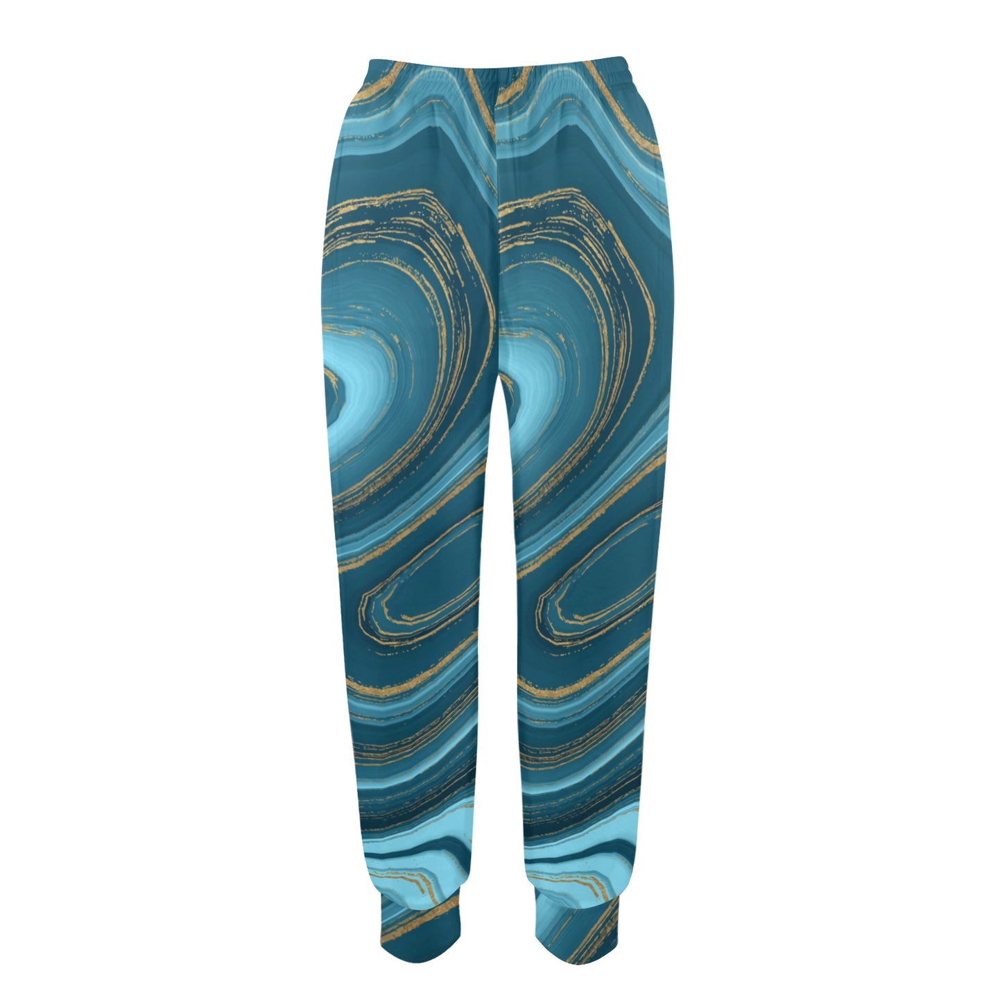 Liquid Pattern Print Design 04 Women's Casual Track Pants