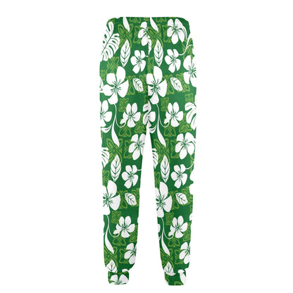 Hawaiian Themed Pattern Print Design H016 Men's Casual Track Pants