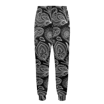Paisley Pattern Print Design A04 Men's Casual Track Pants