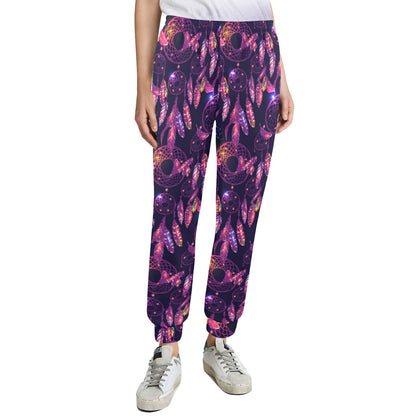 Dream catcher neon Women's Casual Track Pants