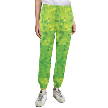 Geometric Print Design LKS402 Women's Casual Track Pants