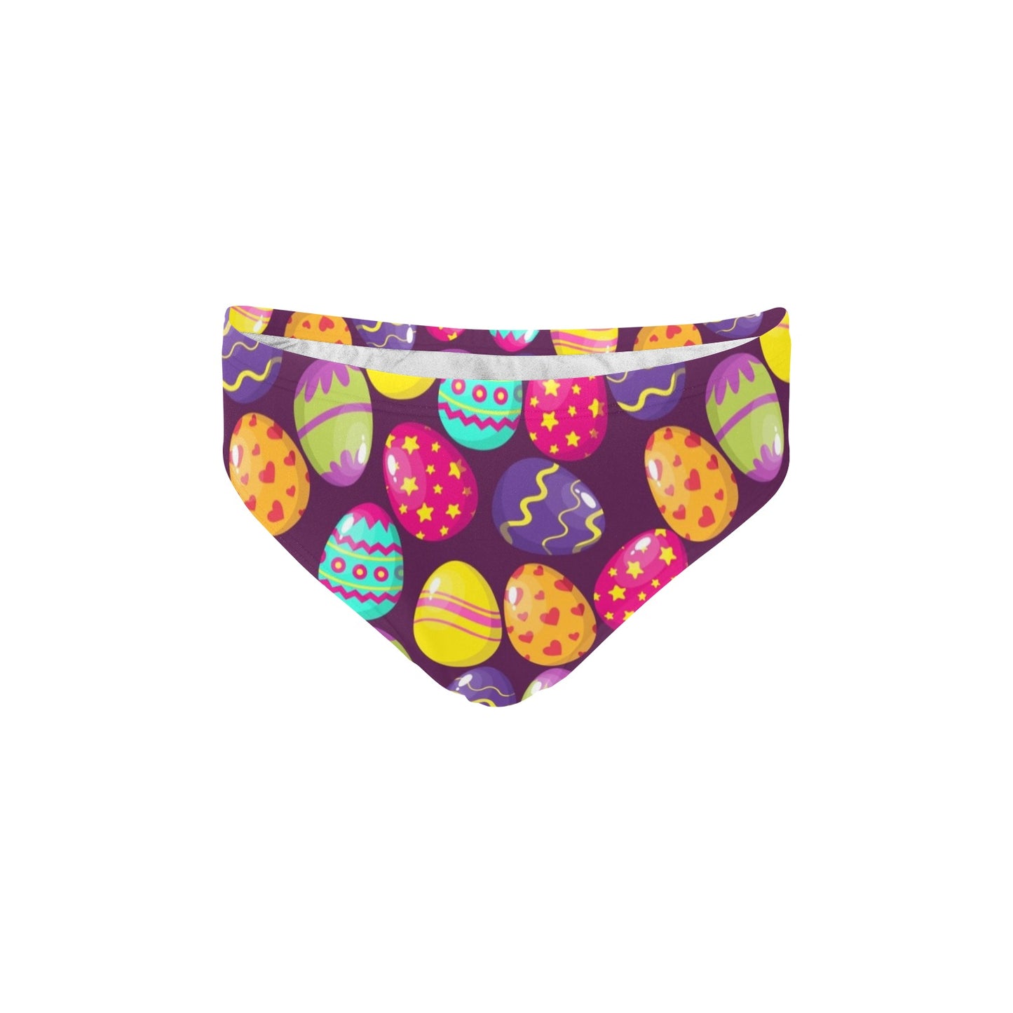Easter Eggs Pattern Print Design RB04 Men's Swimming Briefs