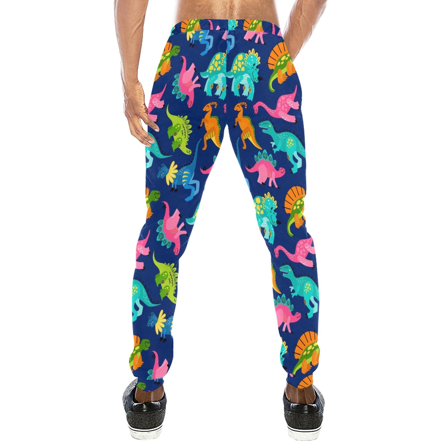 dinosaur Design Print Pattern JJ0104 Men's Sweatpants