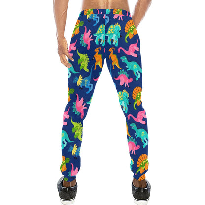 dinosaur Design Print Pattern JJ0104 Men's Sweatpants