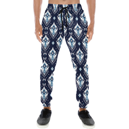 Ethnic Ornament Print Pattern Men's Sweatpants
