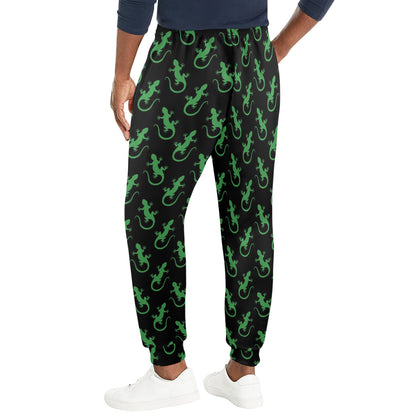 lizard Print Design LKS401 Men's Casual Track Pants