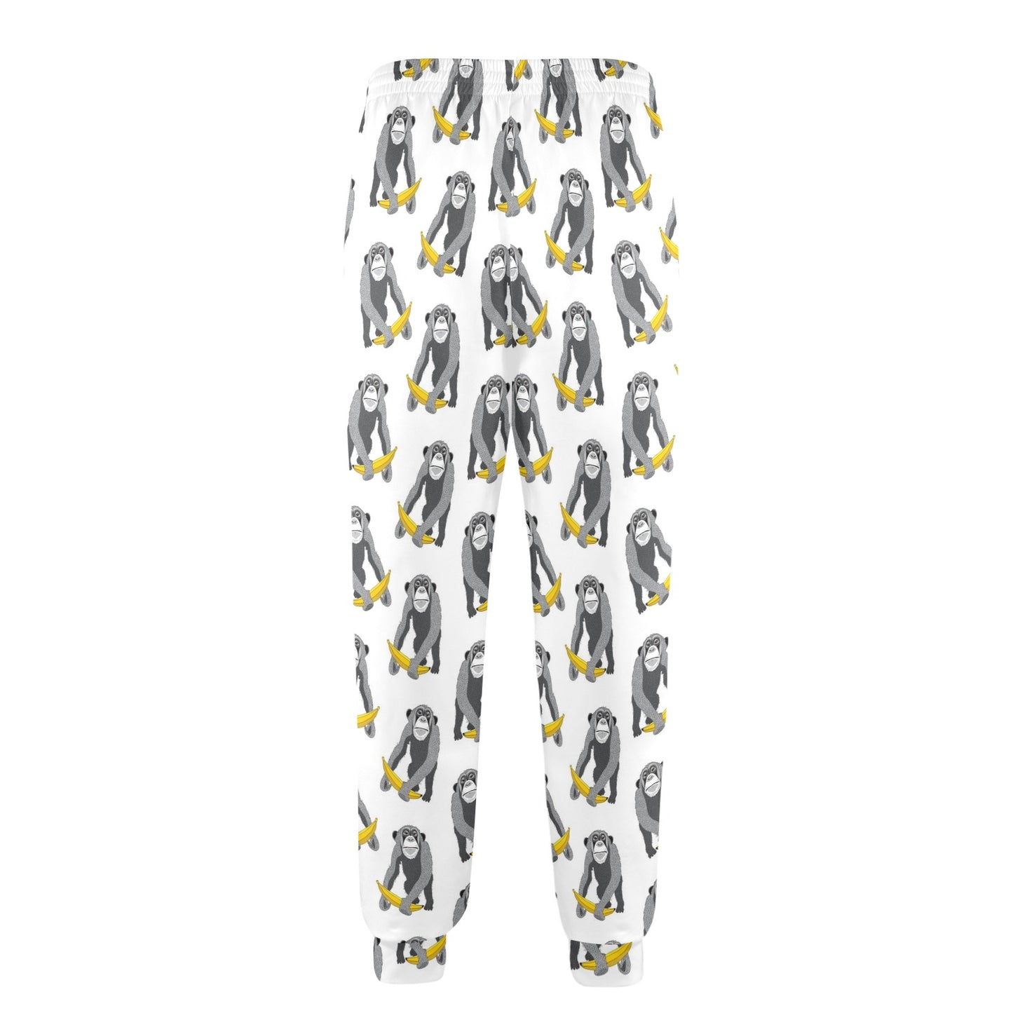 Chimpanzee Pattern Print Design 05 Men's Casual Track Pants