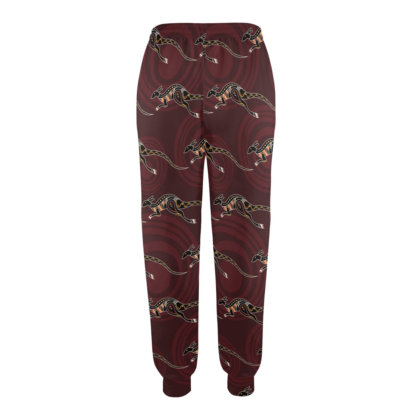Kangaroos Pattern Print Design 05 Women's Casual Track Pants