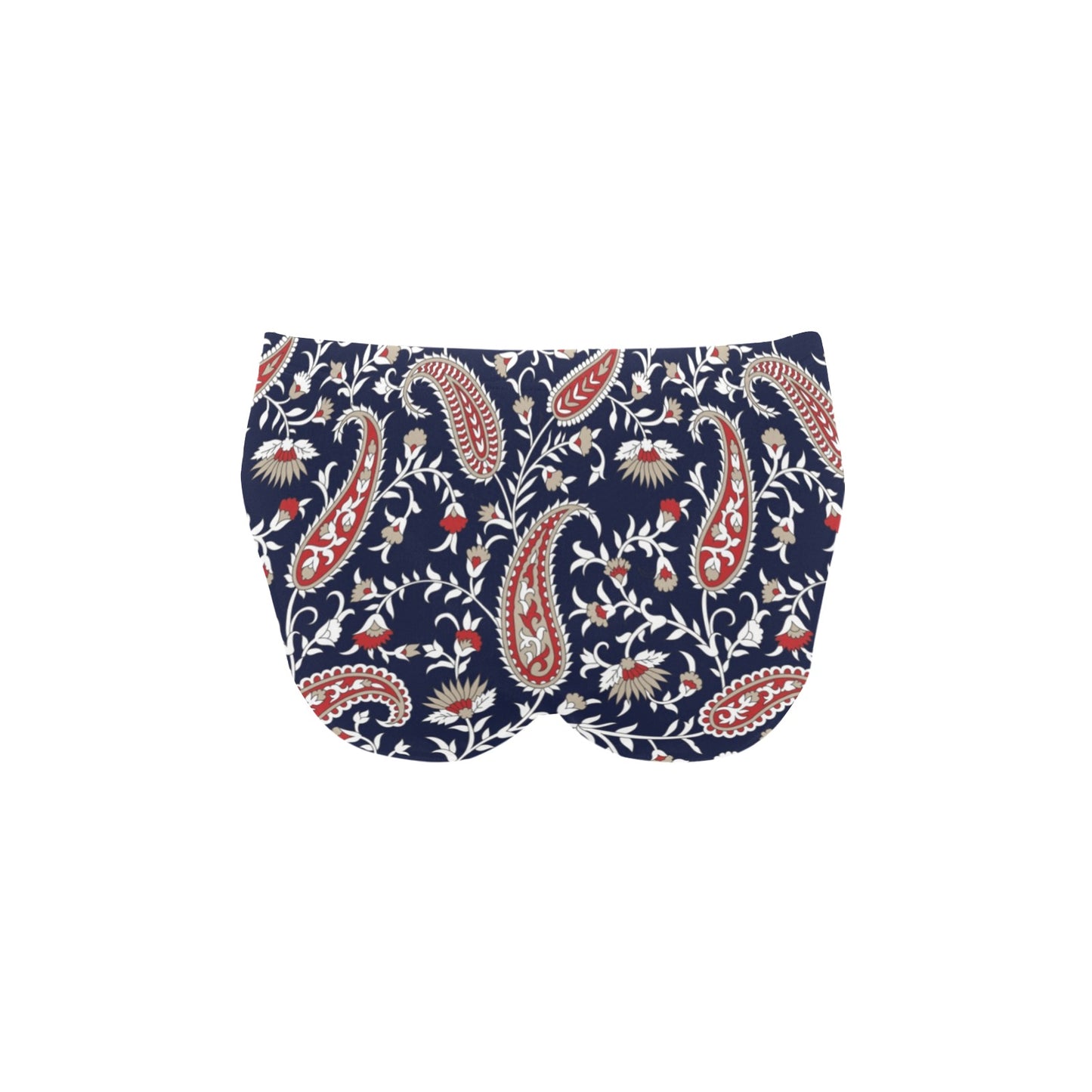 Paisley Pattern Print Design A05 Men's Swimming Briefs