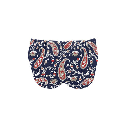 Paisley Pattern Print Design A05 Men's Swimming Briefs