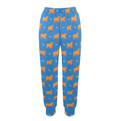 Cocker Pattern Print Design 04 Women's Casual Track Pants