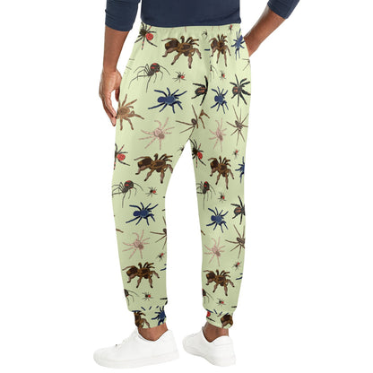 Tarantula Pattern Print Design 02 Men's Casual Track Pants