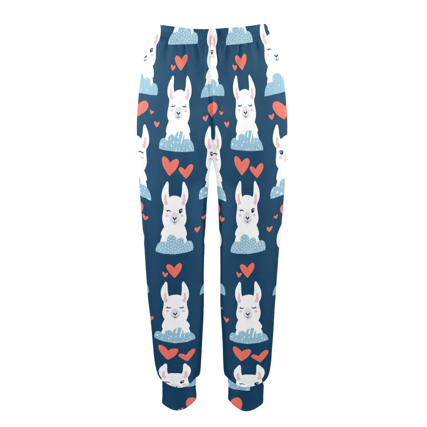 Alpaca Love Pattern Print Design 05 Women's Casual Track Pants