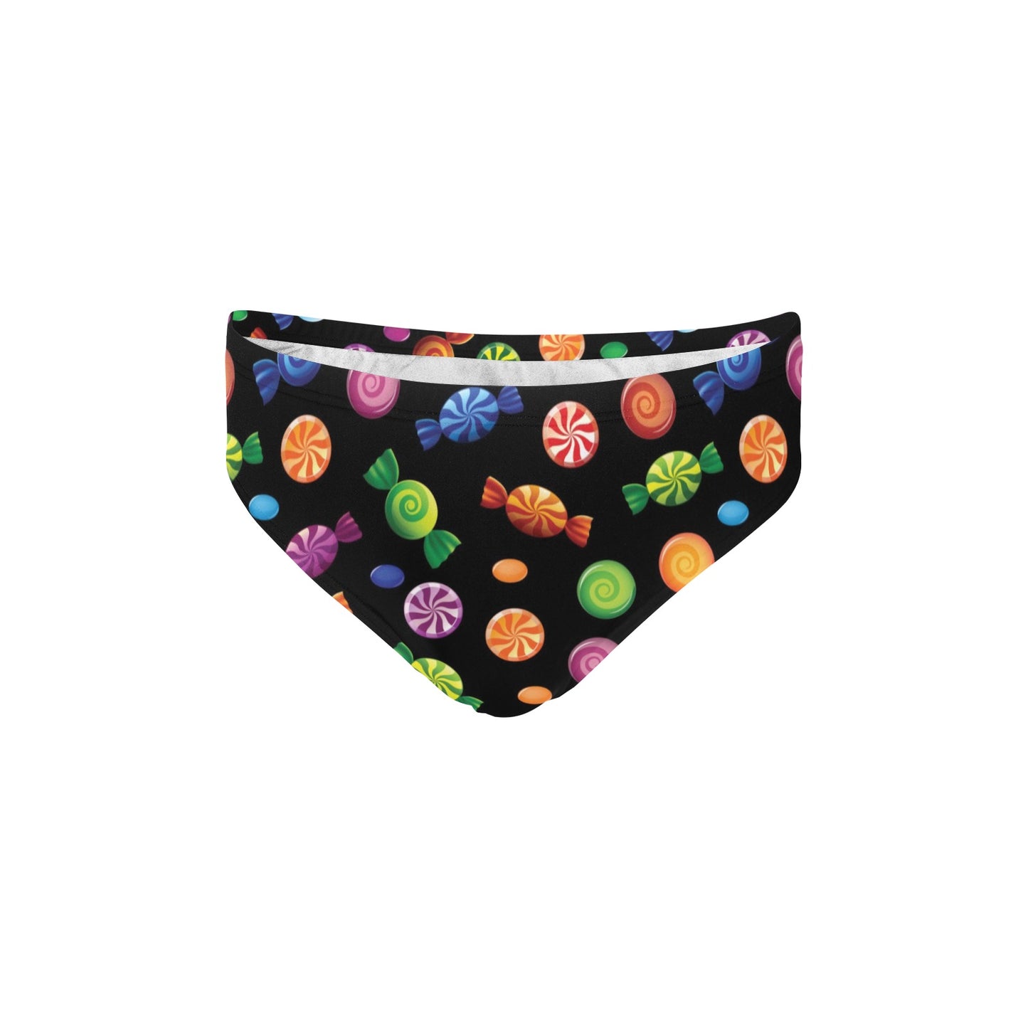 Candy Pattern Print Design 01 Men's Swimming Briefs