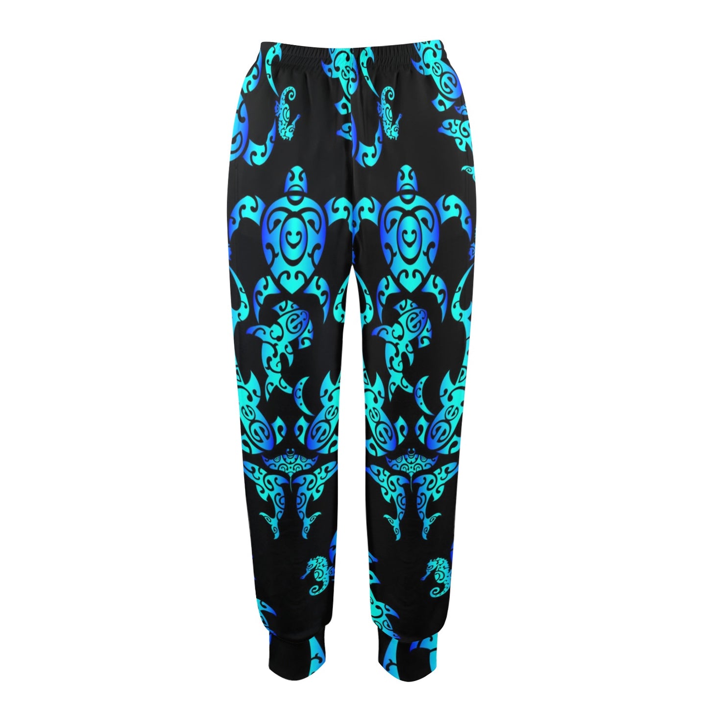 Sea turtle Polynesian Tribal Hawaiian Women's Casual Track Pants