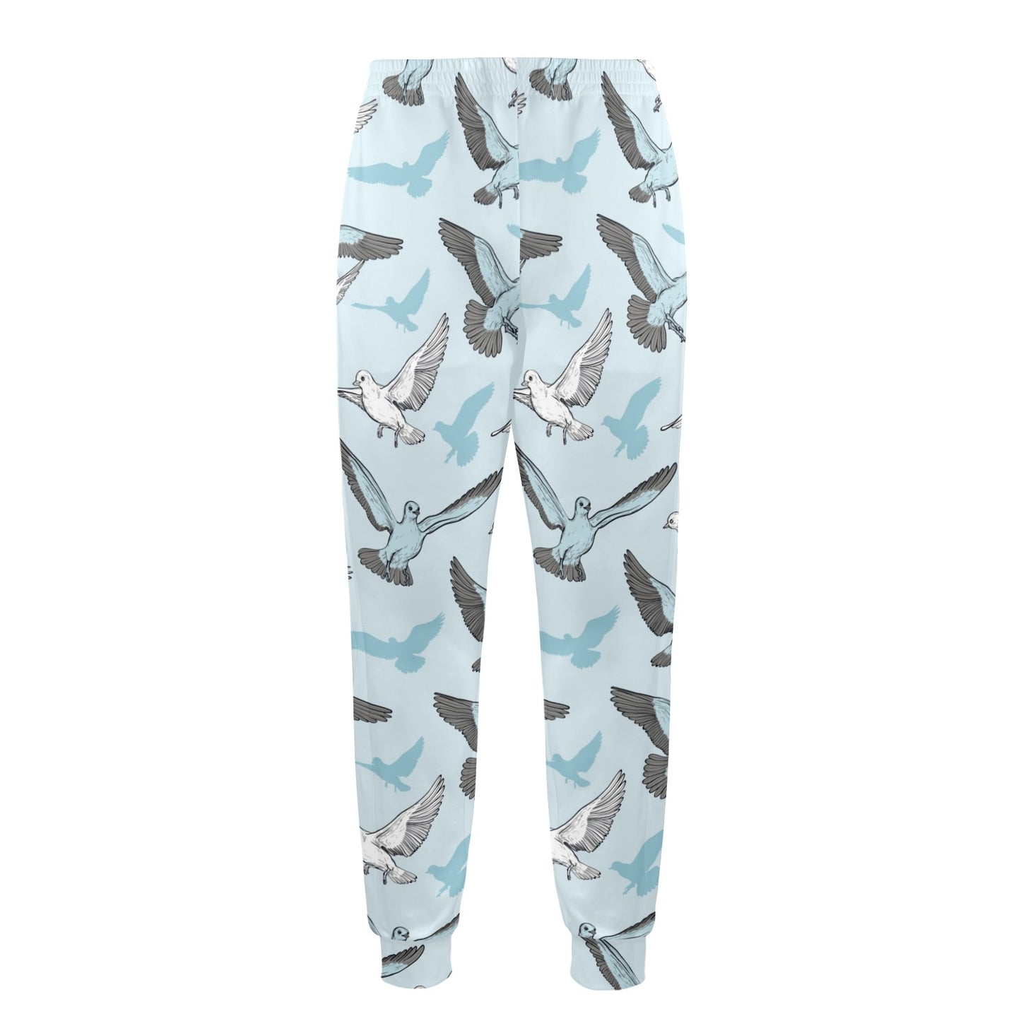 Pigeon Pattern Print Design 03 Men's Casual Track Pants