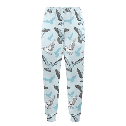 Pigeon Pattern Print Design 03 Men's Casual Track Pants