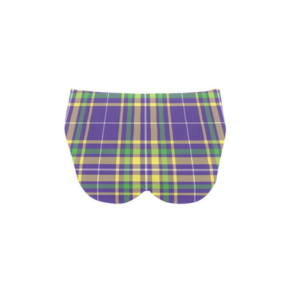 Mardi Gras Pattern Print Design 010 Men's Swimming Briefs