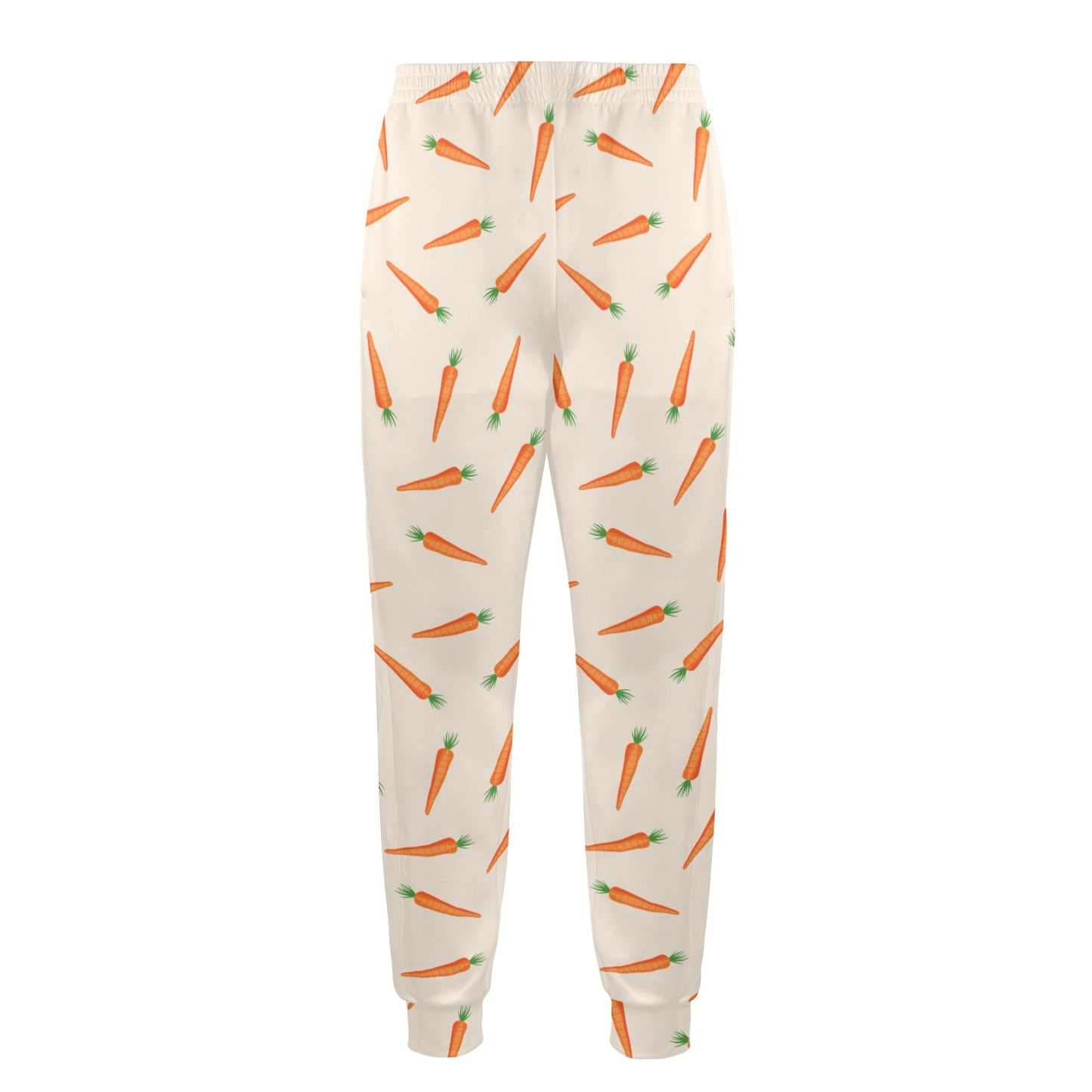 Carrot Pattern Print Design 07 Men's Casual Track Pants