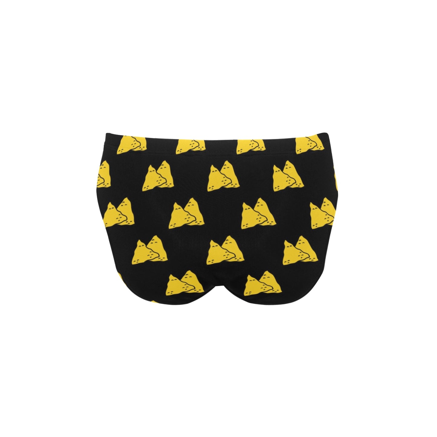 Nachos Pattern Print Design A02 Men's Swimming Briefs