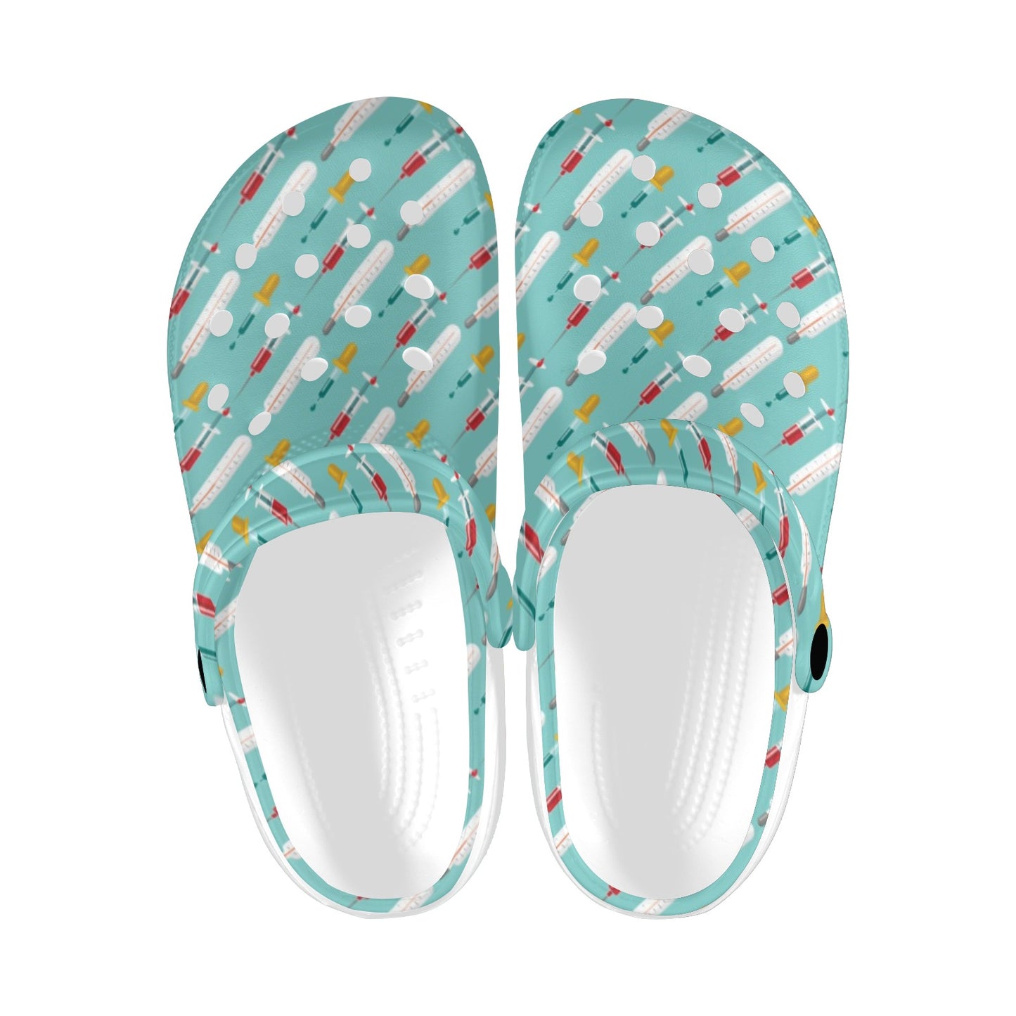 Phlebotomist Medical Print Unisex Clogs Shoes