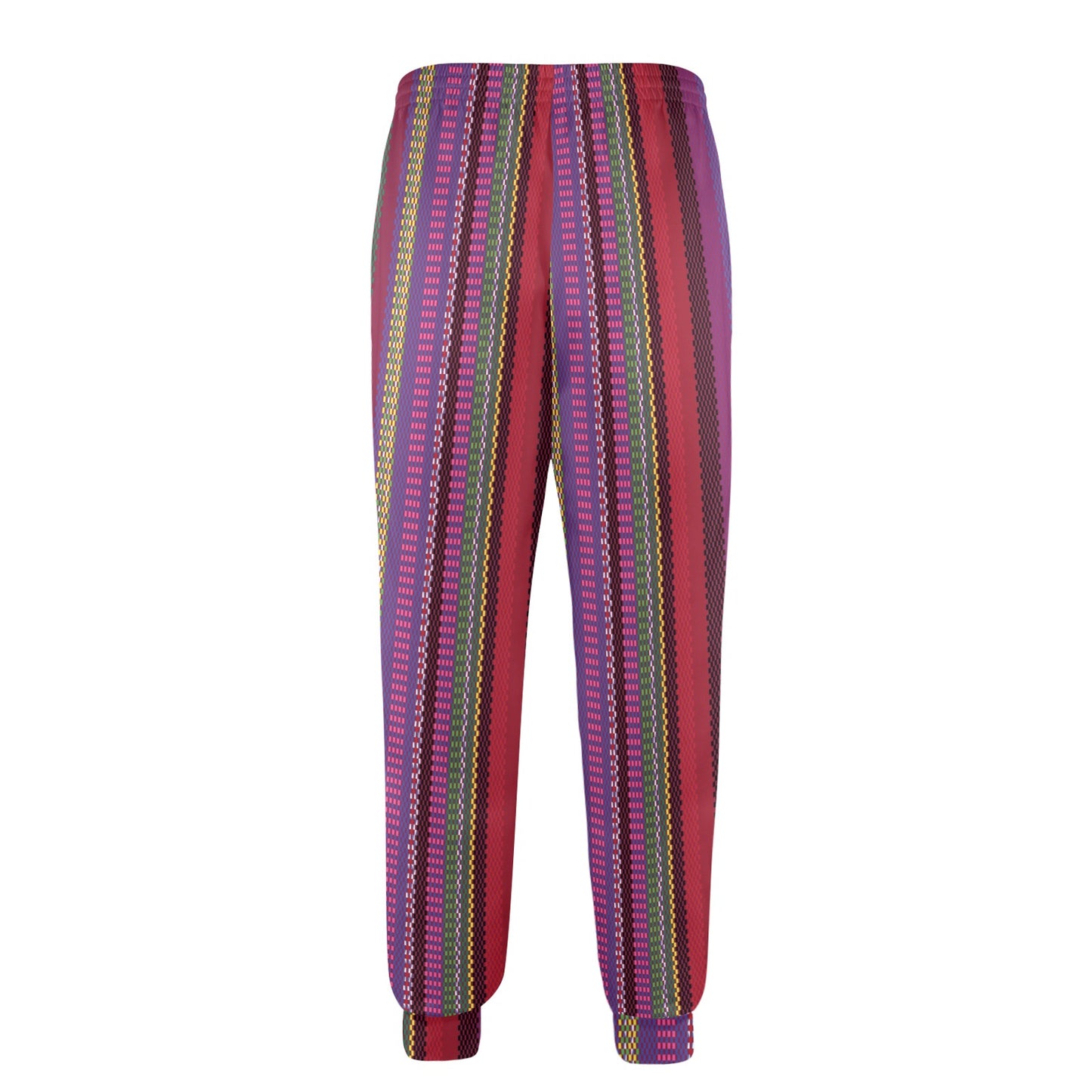 Serape Stripe Print Men's Casual Track Pants