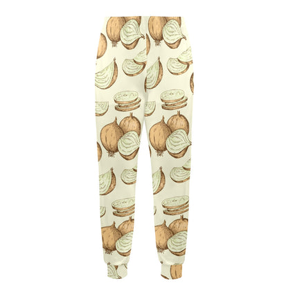 Onion Pattern Print Design A02 Men's Casual Track Pants