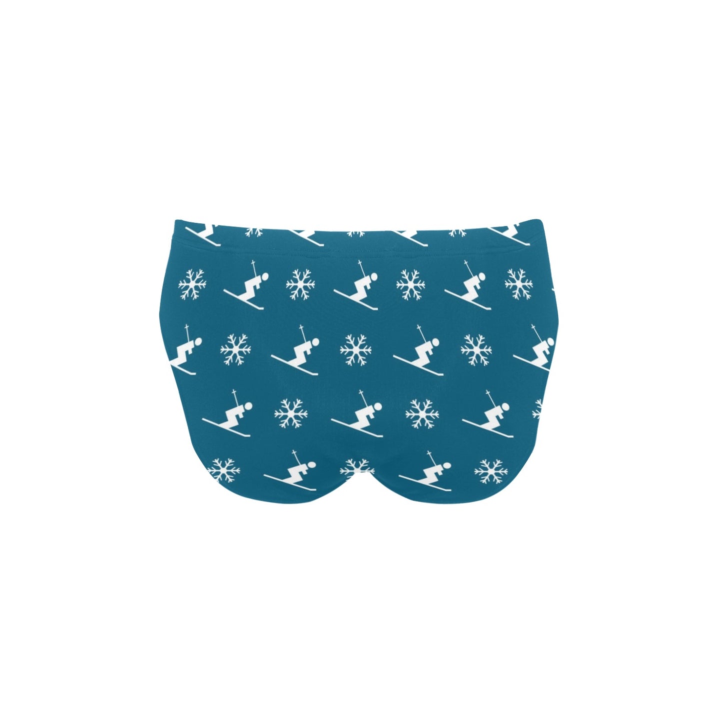 Ski Print Design LKS301 Men's Swimming Briefs