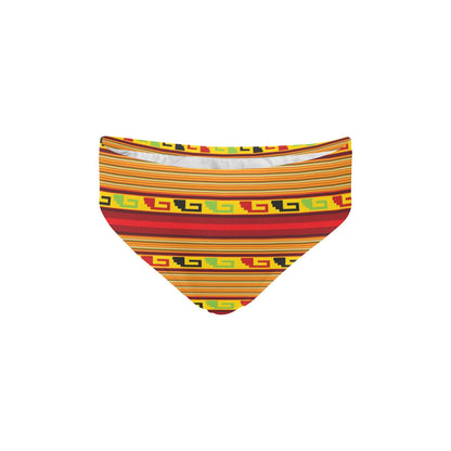 Mexican Blanket Ornament Print Pattern Men's Swimming Briefs